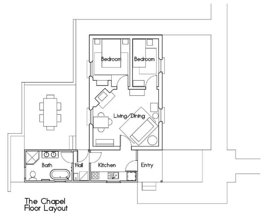 The Chapel Deloraine Guest House Exterior photo